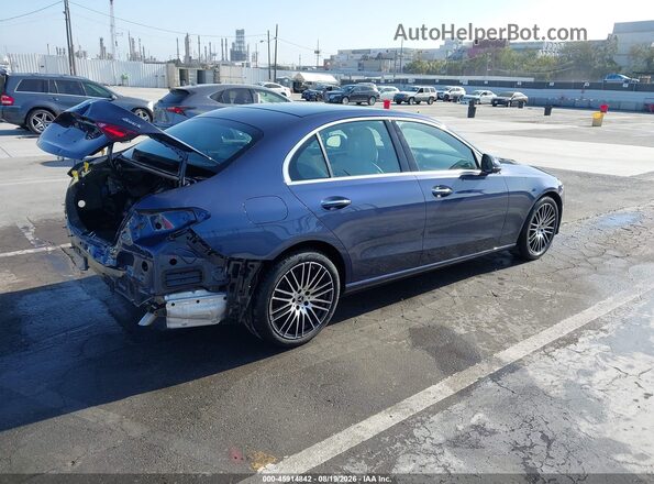W1KAF4HB0SR297761 2025 MERCEDES-BENZ C-CLASS Blue Tył prawy