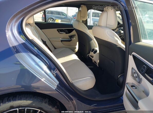 W1KAF4HB0SR297761 2025 MERCEDES-BENZ C-CLASS Blue Widok naklejki z numerem VIN