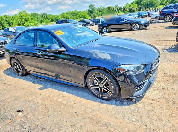 W1KAF4HB1PR123401 2023 MERCEDES-BENZ C Black Передня права чверть