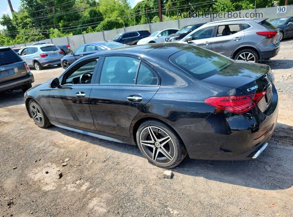 W1KAF4HB1PR123401 2023 MERCEDES-BENZ C Black Задня ліва чверть