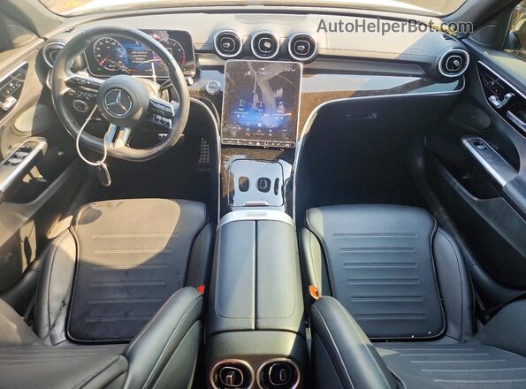 W1KAF4HB1PR151263 2023 MERCEDES-BENZ C White წინა პანელის ხედი