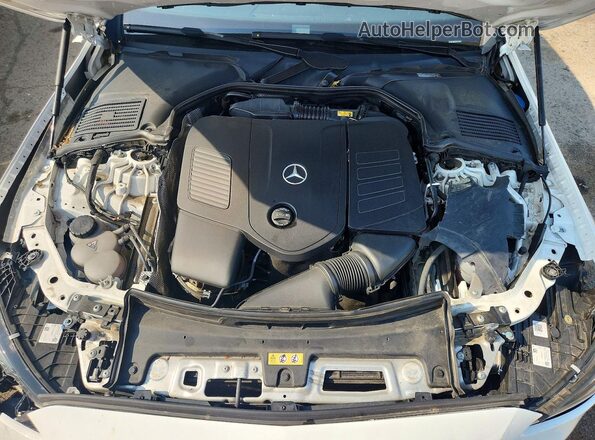 W1KAF4HB1PR151263 2023 MERCEDES-BENZ C White უკანა სალონის ხედი