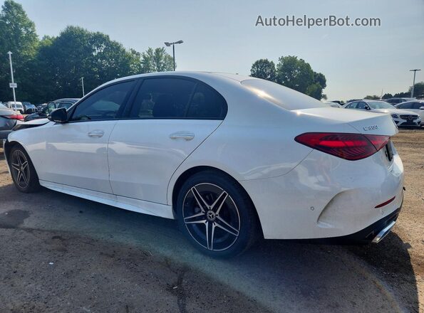 W1KAF4HB1PR151263 2023 MERCEDES-BENZ C White უკანა მარცხენა