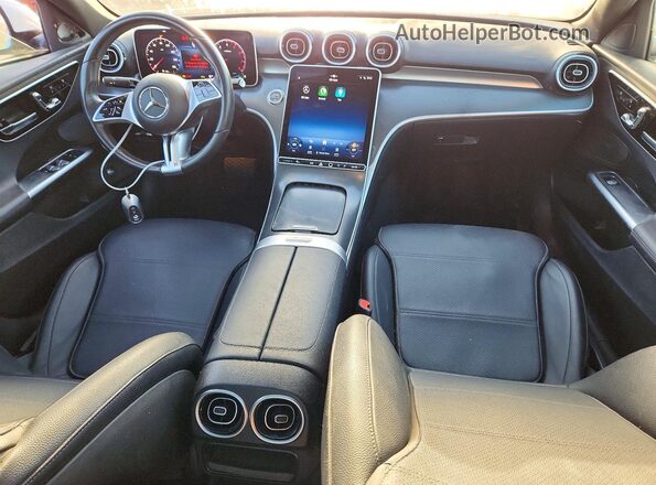 W1KAF4HB1RR229995 2024 MERCEDES-BENZ C White Dashboard view