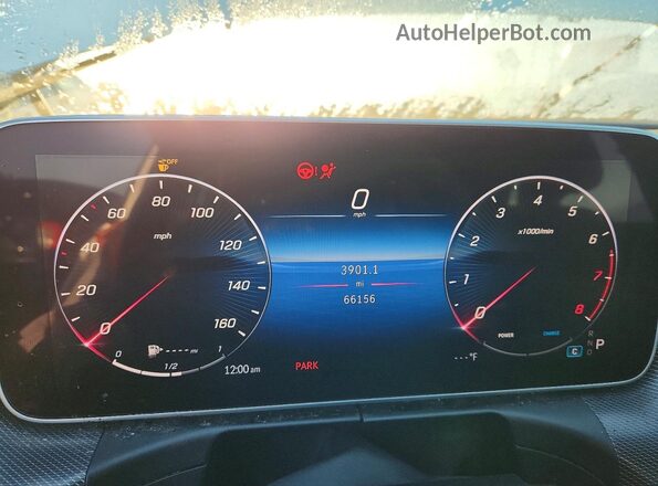 W1KAF4HB1RR229995 2024 MERCEDES-BENZ C White Instrument cluster view