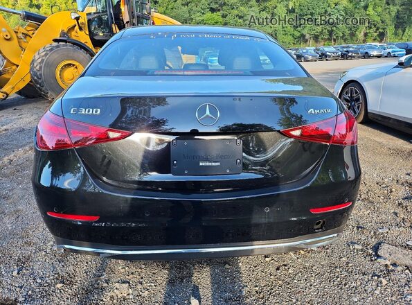 W1KAF4HB1SR271122 2025 MERCEDES-BENZ C Black Widok wnętrza z tyłu