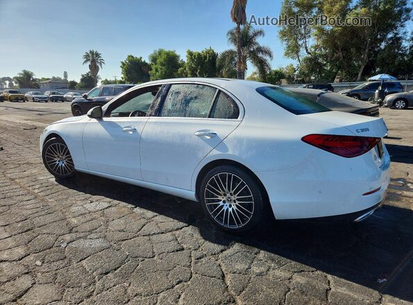 W1KAF4HB1SR289247 2025 MERCEDES-BENZ C White Trasero izquierdo