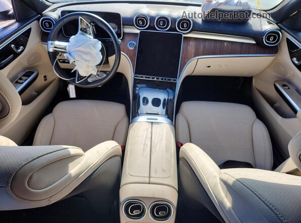 W1KAF4HB1SR289247 2025 MERCEDES-BENZ C White Vista del salpicadero