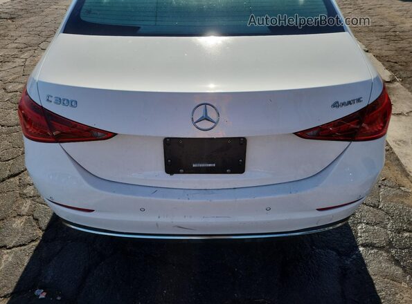 W1KAF4HB1SR289247 2025 MERCEDES-BENZ C White 