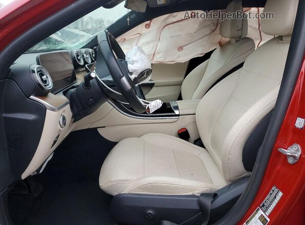 W1KAF4HB2PR086701 2023 MERCEDES-BENZ C Red Вид салону спереду