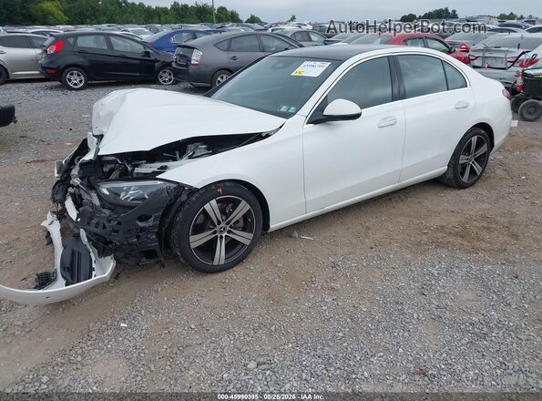 W1KAF4HB2SR241496 2025 MERCEDES-BENZ C-CLASS White Przód lewy