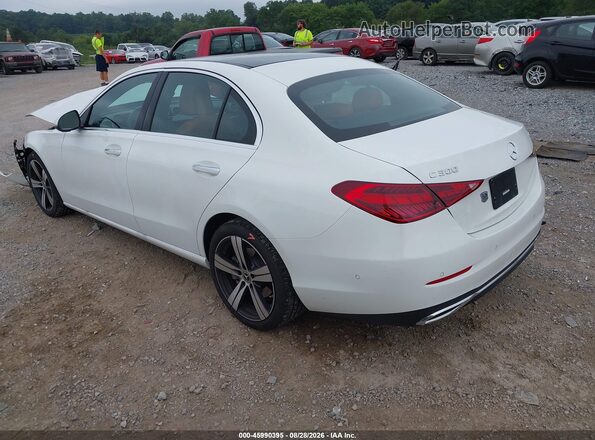W1KAF4HB2SR241496 2025 MERCEDES-BENZ C-CLASS White Tył lewy