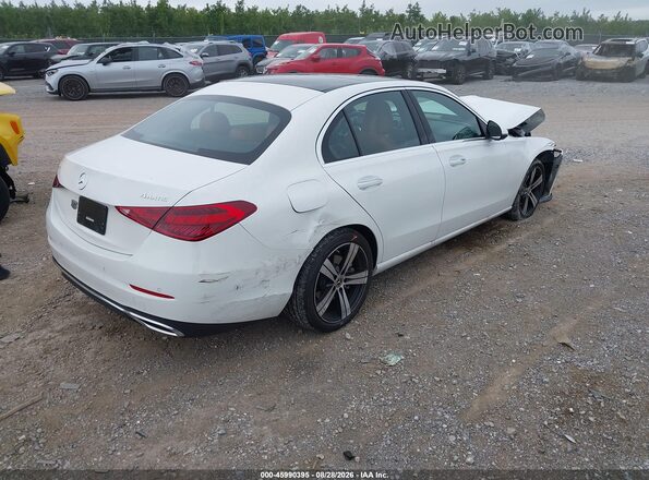 W1KAF4HB2SR241496 2025 MERCEDES-BENZ C-CLASS White Tył prawy