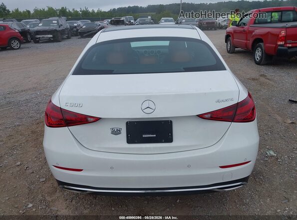 W1KAF4HB2SR241496 2025 MERCEDES-BENZ C-CLASS White 