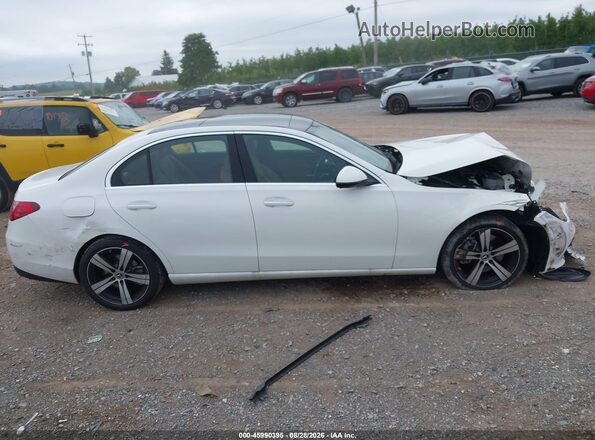 W1KAF4HB2SR241496 2025 MERCEDES-BENZ C-CLASS White Widok wnętrza 360 stopni