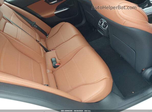 W1KAF4HB2SR241496 2025 MERCEDES-BENZ C-CLASS White Widok naklejki z numerem VIN