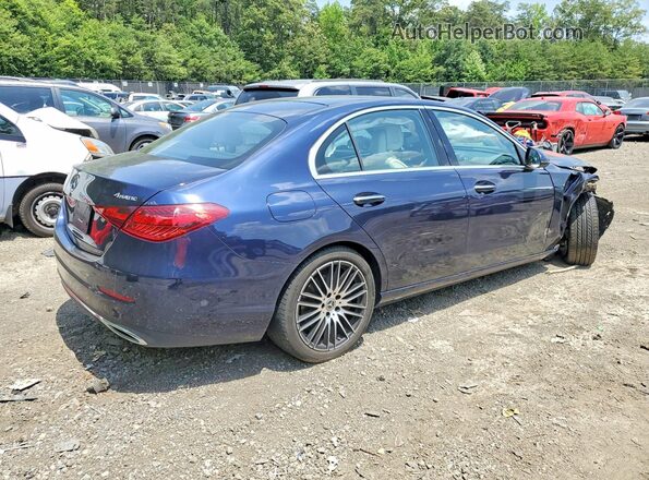 W1KAF4HB3PR079742 2023 MERCEDES-BENZ C Blue Tył prawy