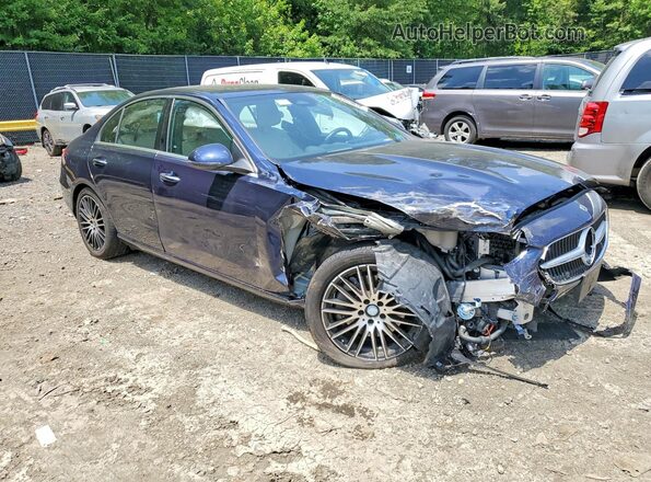 W1KAF4HB3PR079742 2023 MERCEDES-BENZ C Blue Przód prawy