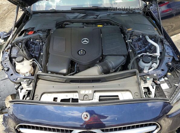 W1KAF4HB3PR079742 2023 MERCEDES-BENZ C Blue Widok wnętrza z tyłu