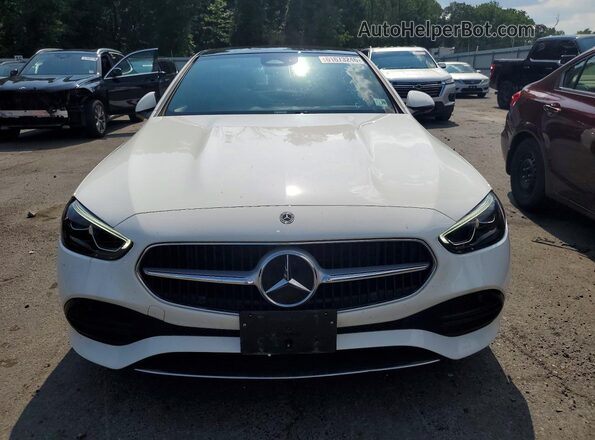 W1KAF4HB3RR164857 2024 MERCEDES-BENZ C White Widok z przodu