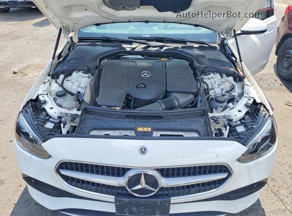 W1KAF4HB3RR164857 2024 MERCEDES-BENZ C White Widok wnętrza z tyłu