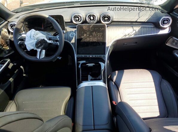 W1KAF4HB3SR287869 2025 MERCEDES-BENZ C Gray Առջևի վահանակի տեսք