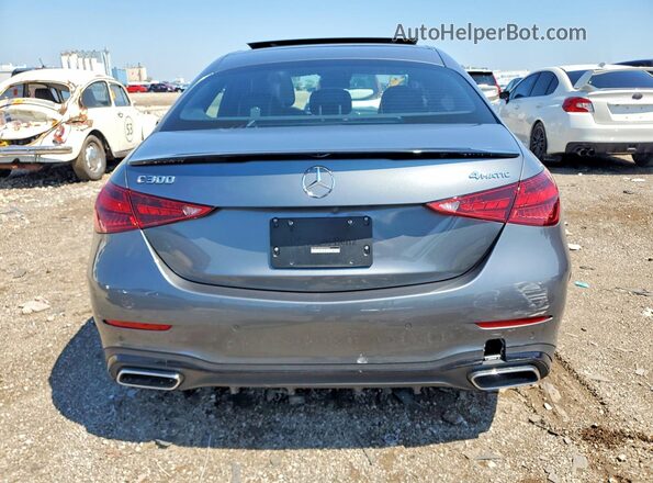 W1KAF4HB3SR287869 2025 MERCEDES-BENZ C Gray Հետևի տեսք
