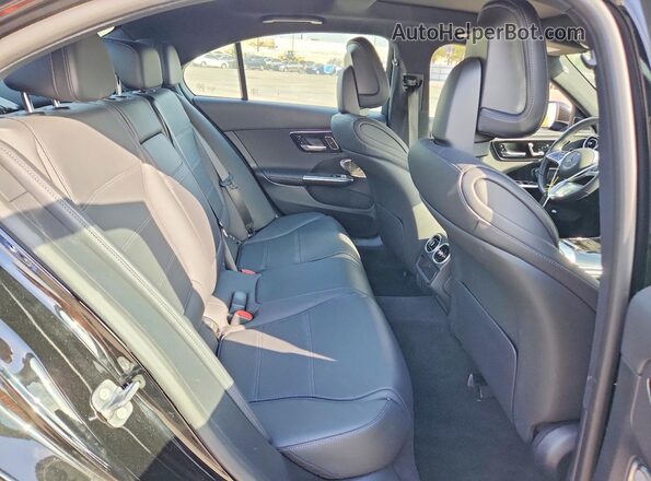 W1KAF4HB4RR229070 2024 MERCEDES-BENZ C Black Вид задніх сидінь
