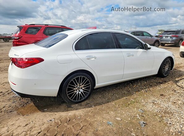 W1KAF4HB5NR053656 2022 MERCEDES-BENZ C White უკანა მარჯვენა