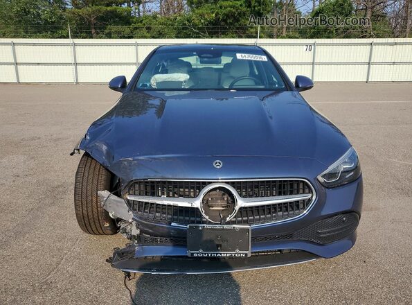 W1KAF4HB5RR175813 2024 MERCEDES-BENZ C Синий Вид спереди
