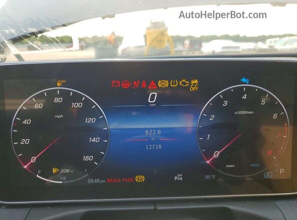 W1KAF4HB5RR175813 2024 MERCEDES-BENZ C Синий Вид щитка приборов