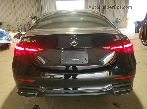 W1KAF4HB5RR182521 2024 MERCEDES-BENZ C Black Widok z tyłu