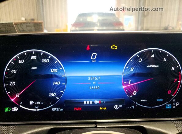 W1KAF4HB5RR182521 2024 MERCEDES-BENZ C Black Widok zestawu wskaźników