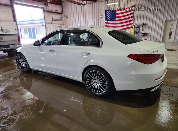 W1KAF4HB5SR290238 2025 MERCEDES-BENZ C White Հետևի ձախ