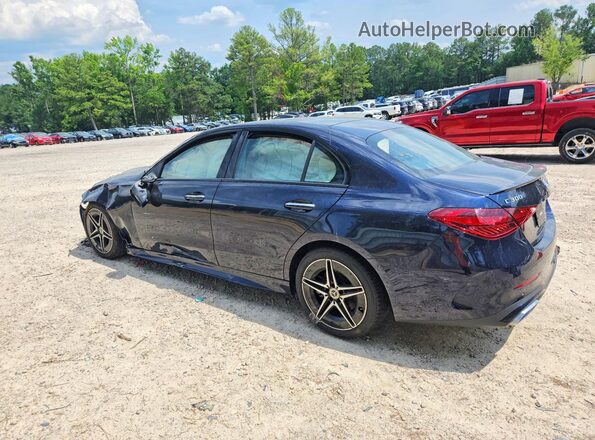 W1KAF4HB6NR041385 2022 MERCEDES-BENZ C Blue უკანა მარცხენა