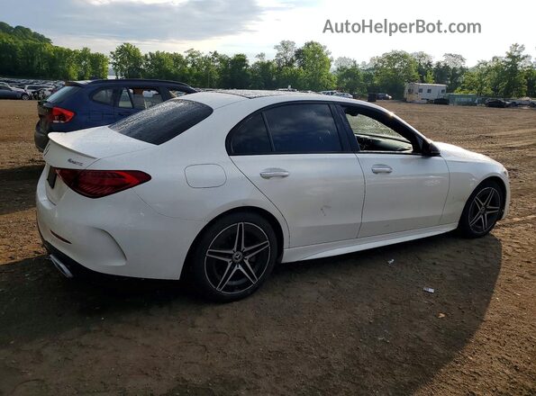 W1KAF4HB6PR079489 2023 MERCEDES-BENZ C White Trasero derecho