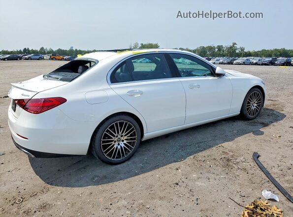 W1KAF4HB6PR085132 2023 MERCEDES-BENZ C Белый Задняя правая четверть