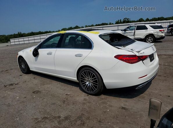 W1KAF4HB6PR085132 2023 MERCEDES-BENZ C Белый Задняя левая четверть