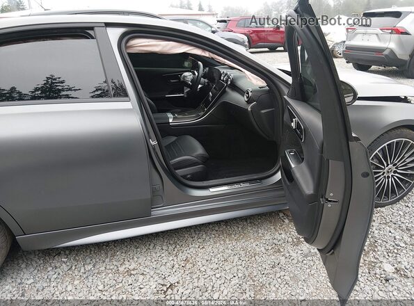 W1KAF4HB6PR090363 2023 MERCEDES-BENZ C-CLASS Gray Вид салону спереду