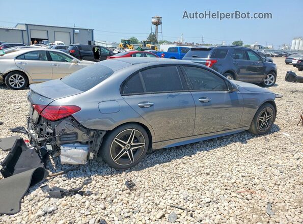 W1KAF4HB6RR208480 2024 MERCEDES-BENZ C Серый Задняя правая четверть