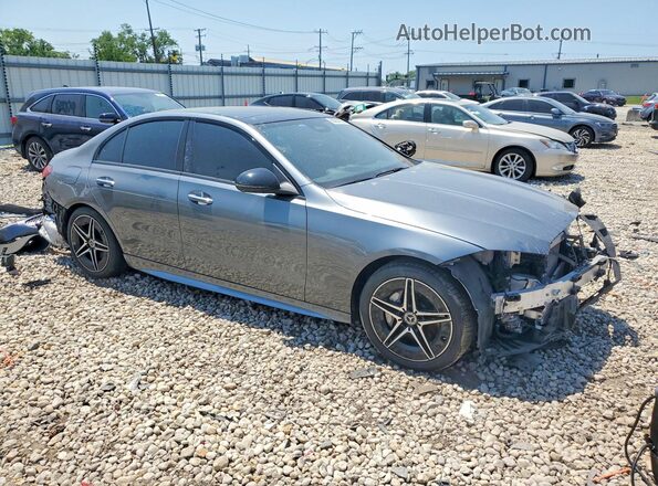 W1KAF4HB6RR208480 2024 MERCEDES-BENZ C Серый Передняя правая четверть