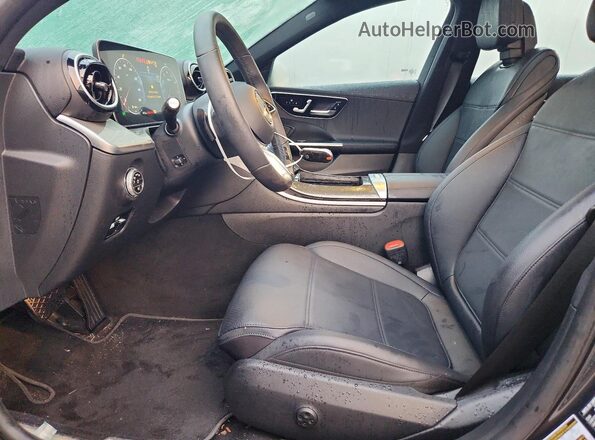 W1KAF4HB7PR138808 2023 MERCEDES-BENZ C Black Սալոնի դիմացի տեսք