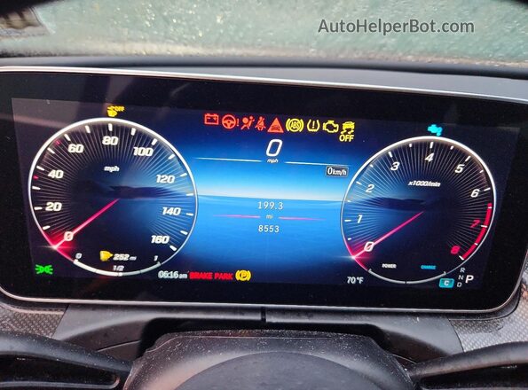 W1KAF4HB7PR138808 2023 MERCEDES-BENZ C Black Սարքավորումների վահանակի տեսք