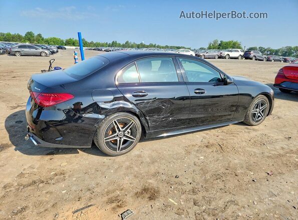 W1KAF4HB7PR153342 2023 MERCEDES-BENZ C Black უკანა მარჯვენა