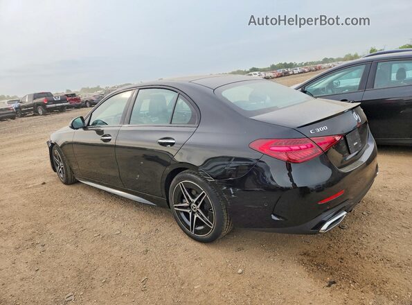 W1KAF4HB7RR174825 2024 MERCEDES-BENZ C Black Հետևի ձախ