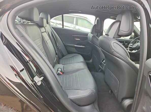 W1KAF4HB7RR174825 2024 MERCEDES-BENZ C Black Հետևի նստատեղերի տեսք