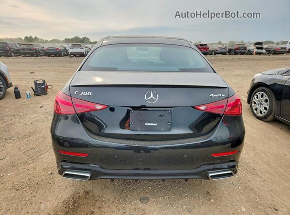 W1KAF4HB7RR174825 2024 MERCEDES-BENZ C Black Հետևի տեսք