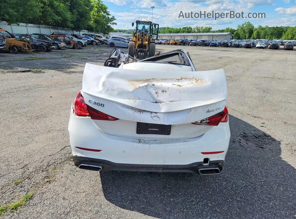 W1KAF4HB7RR212344 2024 MERCEDES-BENZ C White Rear view