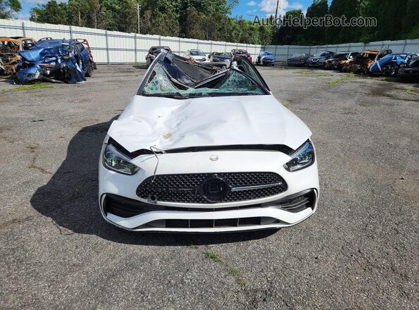 W1KAF4HB7RR212344 2024 MERCEDES-BENZ C White Front view