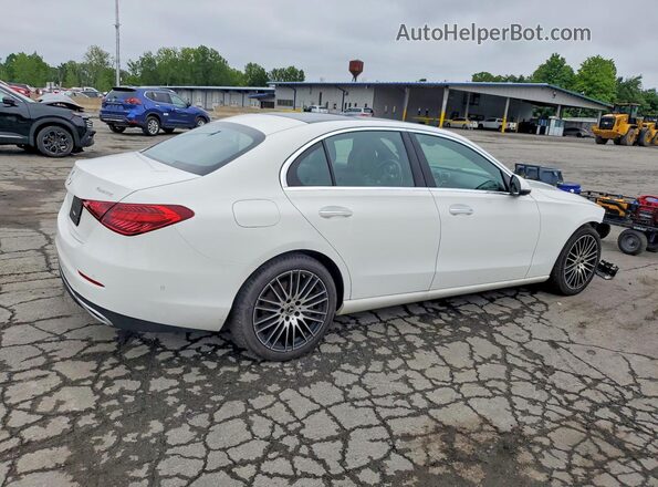 W1KAF4HB7RR229760 2024 MERCEDES-BENZ C White Задня права чверть